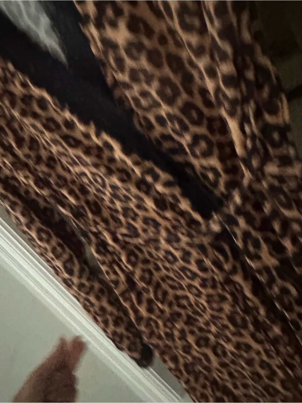 NWT Savage Fenty by Rihanna animal print robe Xs/s - Picture 2 of 4
